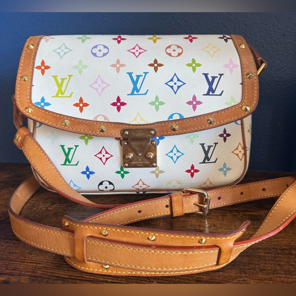 🚨SOLD🚨LOUIS VUITTON Sologne Murakami Crossbody w/ dustbag in EUC